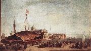 GUARDI, Francesco The Piazzetta oil